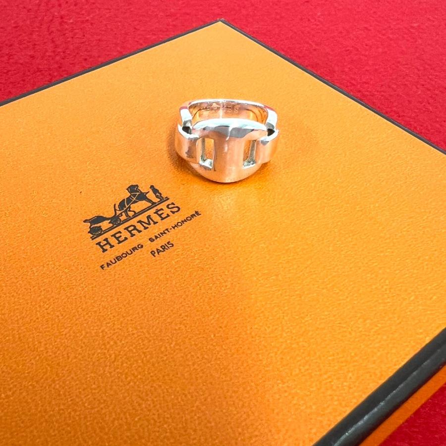 HERMES（エルメス） 極 美品 カシオペア リング シルバー925 指輪 8号