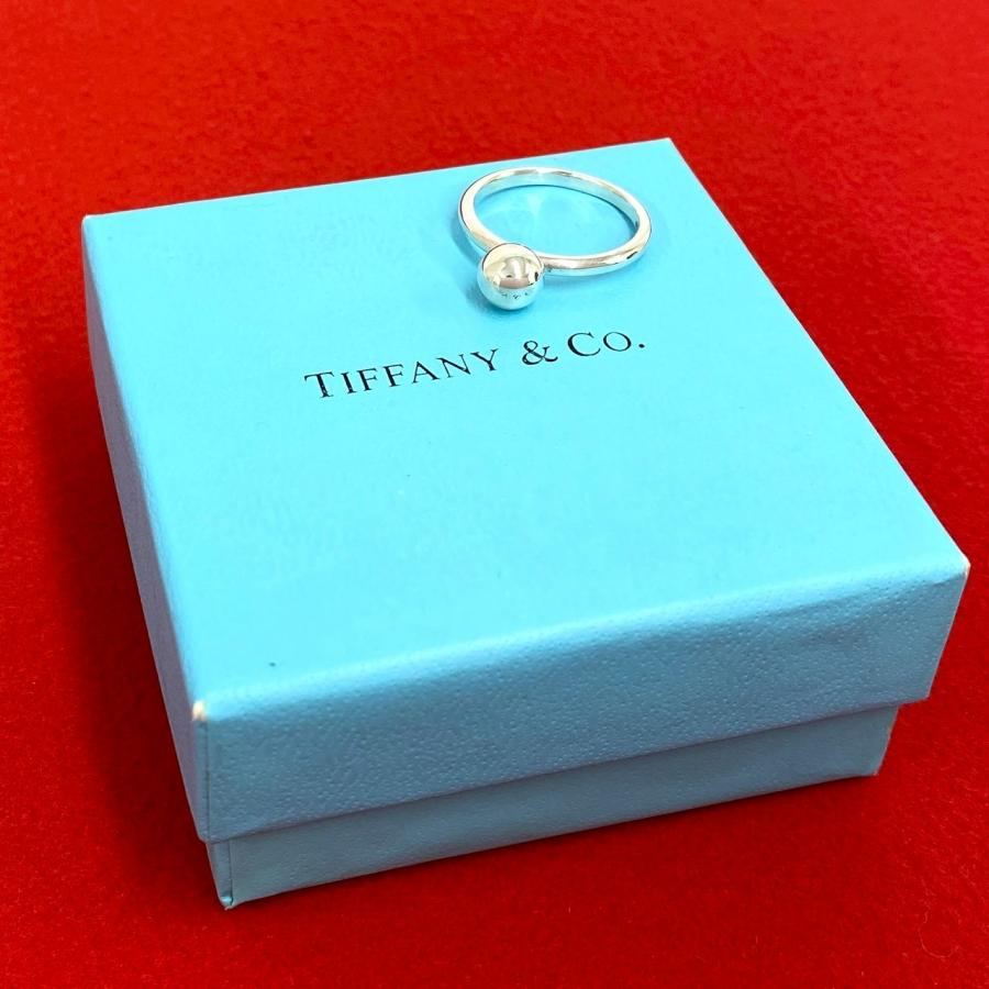 TIFFANY&Co.（ティファニー） 極 美品 ハードウェア ボールリング
