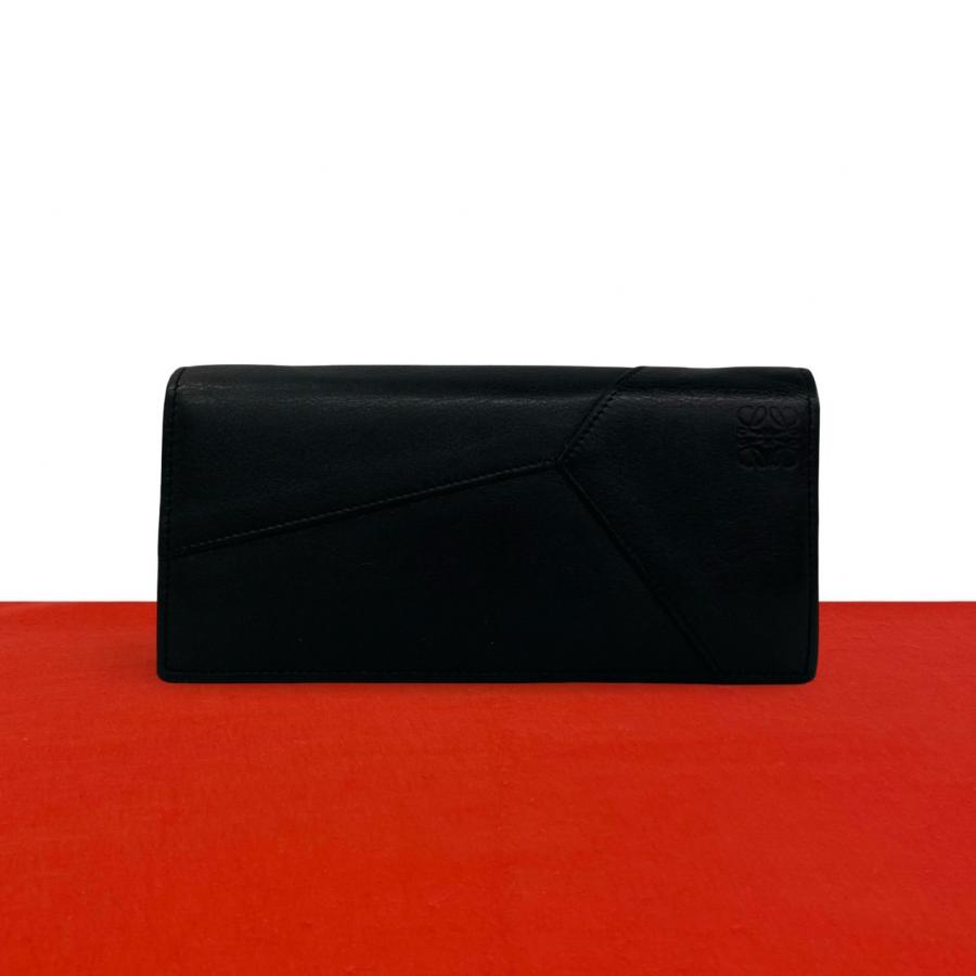 極美品⭐️LOEWE ロエベ ロング ホリゾンタルウォレット パズル レザー 財布 LOEWE（ロエベ） 極 美品 パズル ロング ホリゾンタル ウォレット
