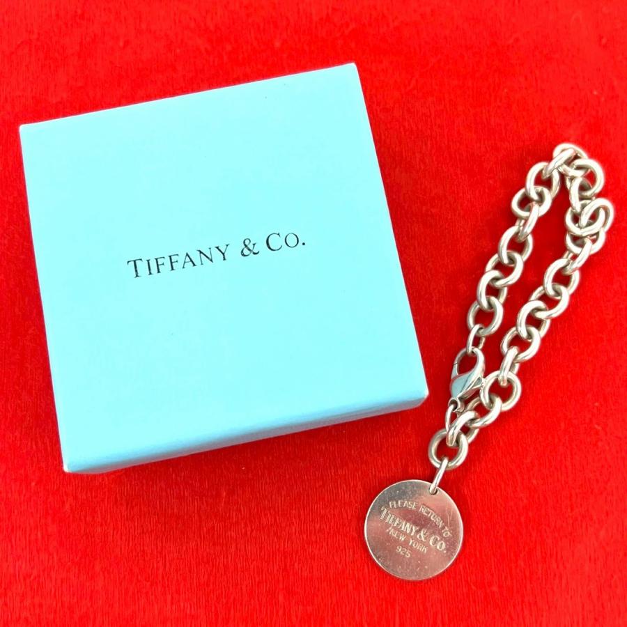 TIFFANY&Co.（ティファニー） 極 美品 リターントゥ ラウンドタグ