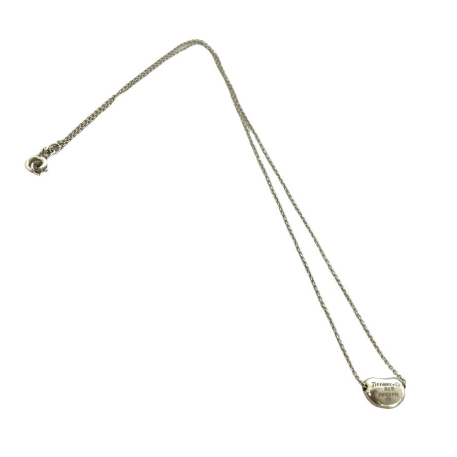 TIFFANY&Co.（ティファニー） 極 美品 ビーンズ ネックレス シルバー 