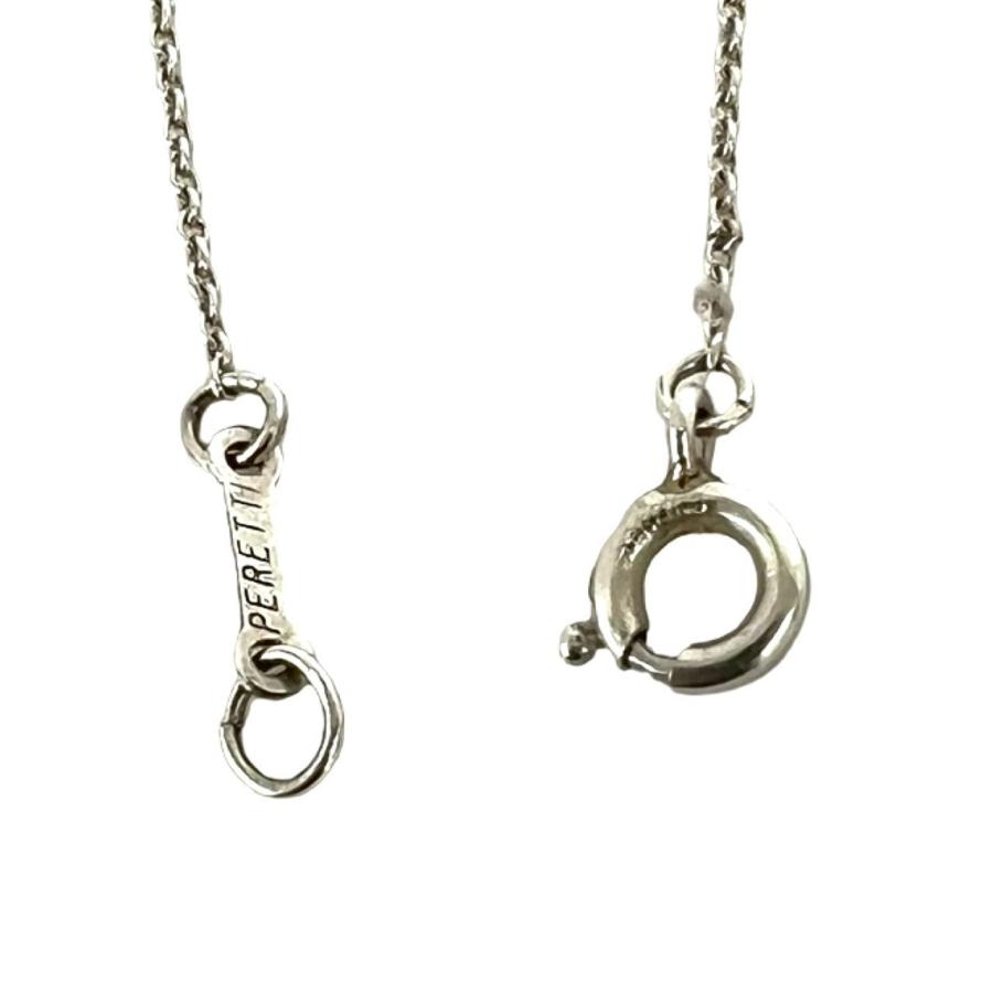 TIFFANY&Co.（ティファニー） 極 美品 ビーンズ ネックレス シルバー 