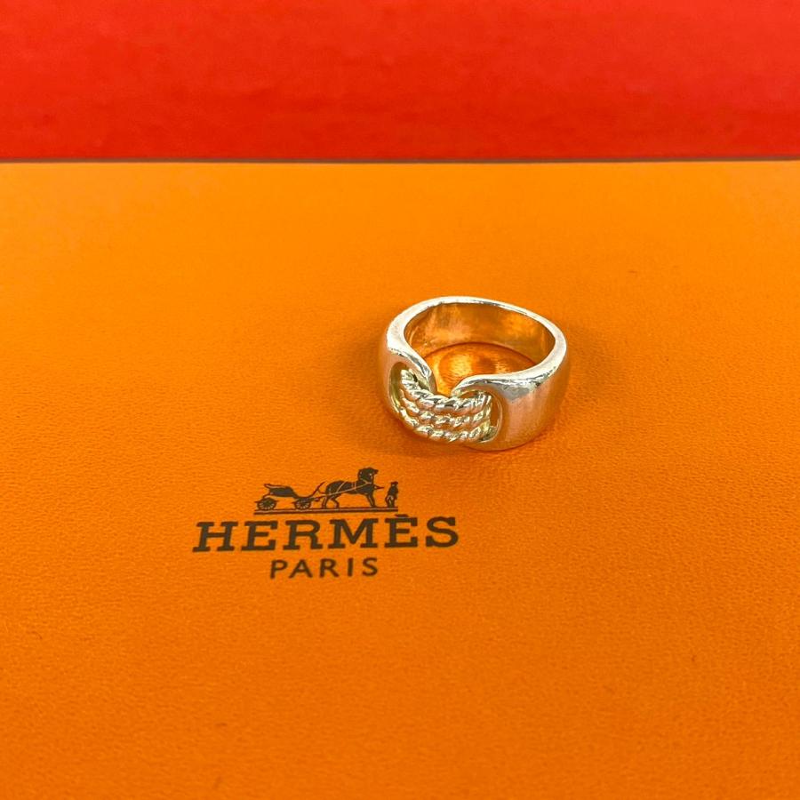 HERMES（エルメス） 極 美品 希少品 シュロワ リング シルバー925 指輪 