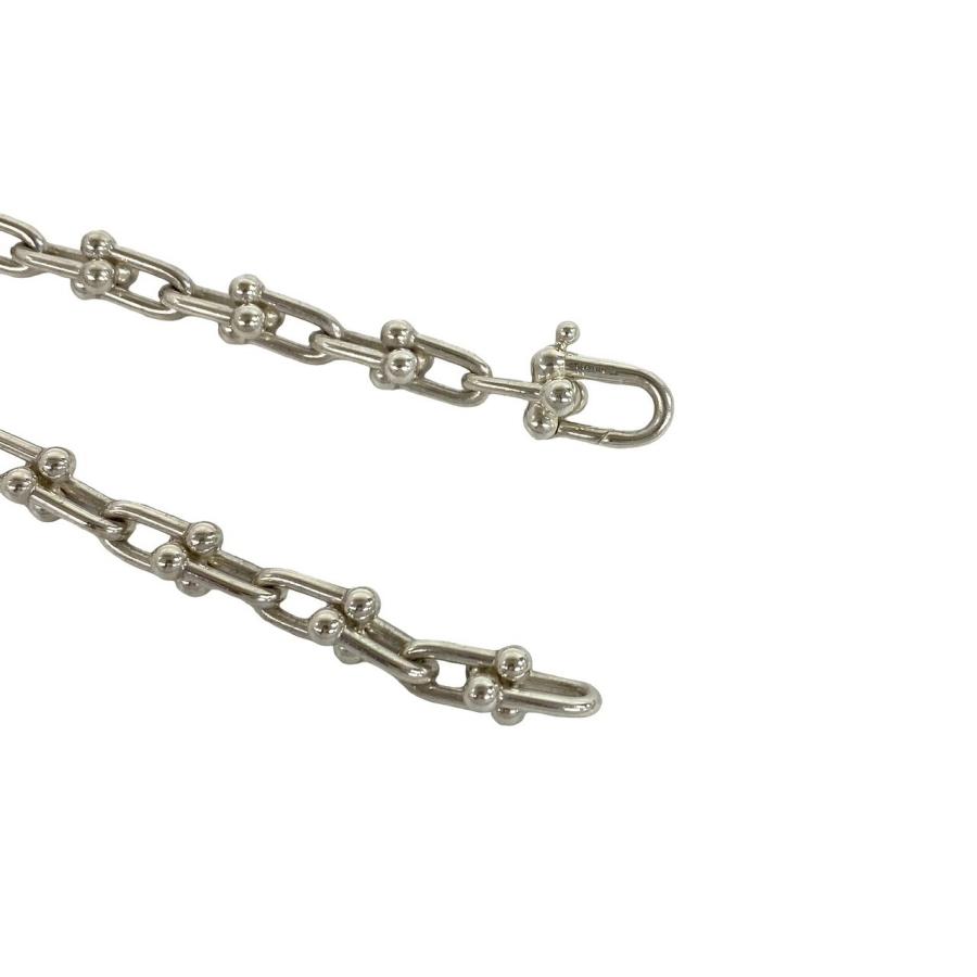【美品】ティファニー ハードウェア スモールリンク ブレスレット シルバー TIFFANY&Co.（ティファニー） 極 美品 ハードウェア スモールリンク