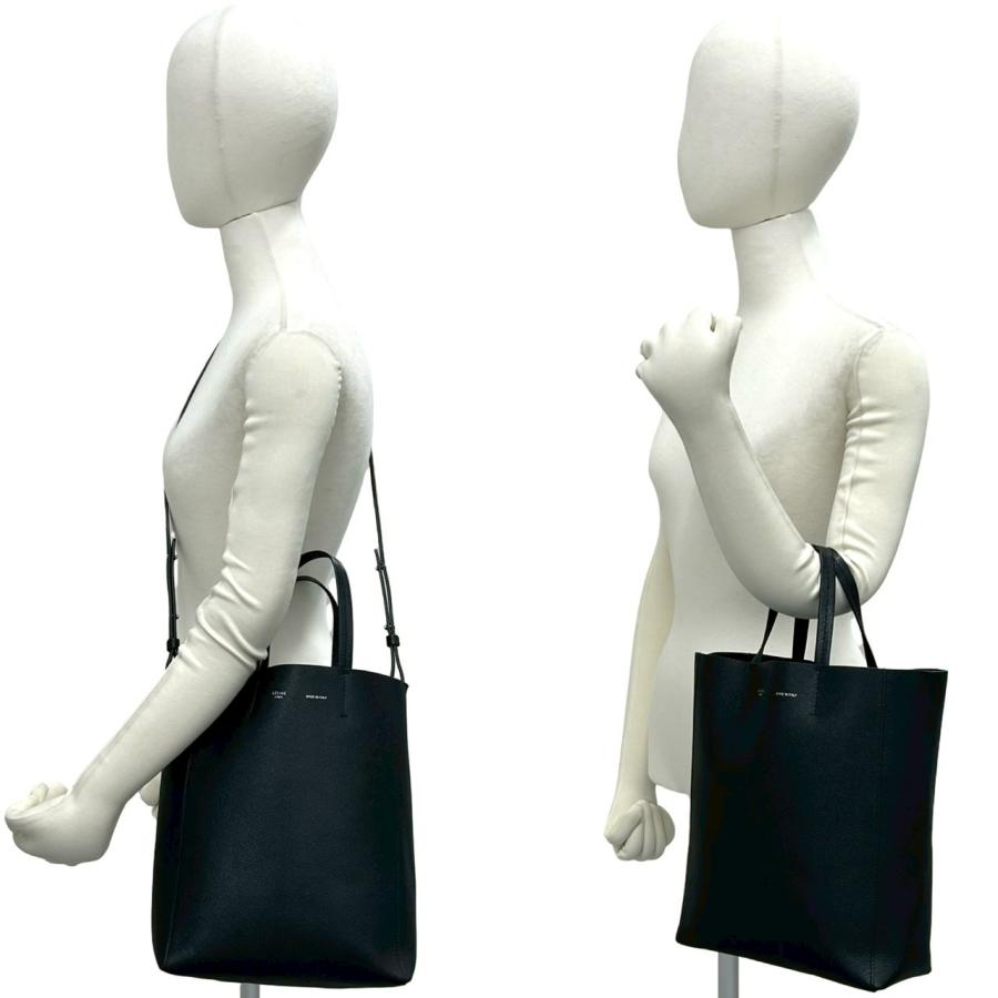 CELINE（セリーヌ） 極 美品 バーティカル カバ スモール レザー 本革