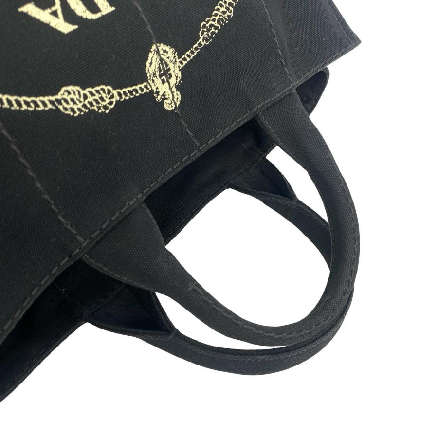 PRADA（プラダ） 極 美品 カード付き カナパ 三角ロゴ 金具 キャンバス