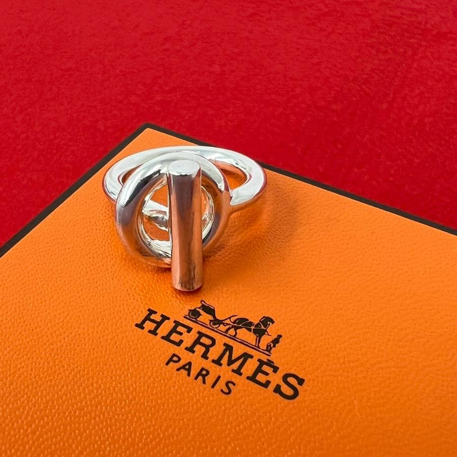 HERMES（エルメス） 極 美品 保存箱付き エシャペ リング シルバー925 