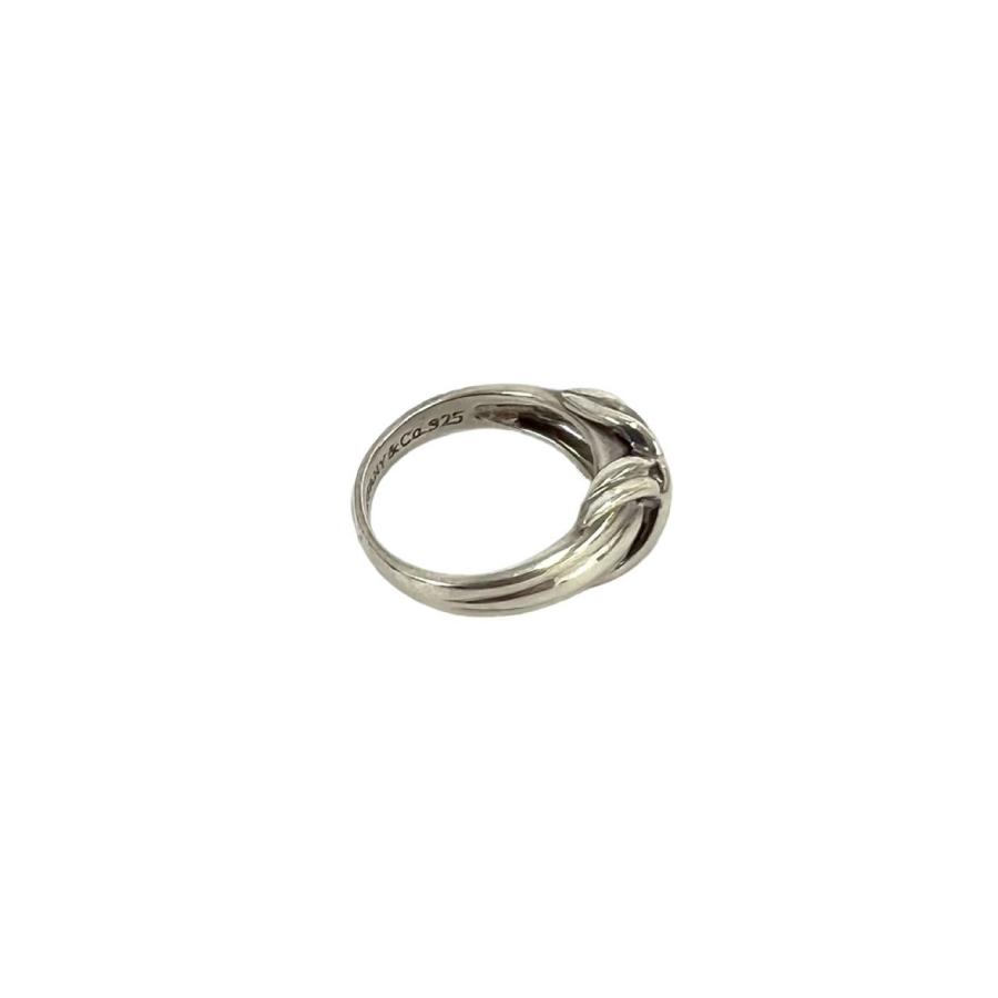 n*2様 極美品 ティファニー リング シグネチャー ステッチ 8号 シルバー TIFFANY&Co.（ティファニー） 極 美品 箱 袋付き シグネチャー リング