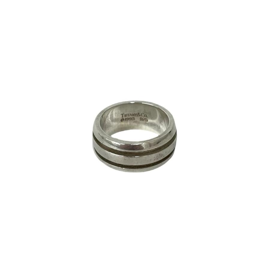 TIFFANY&Co.（ティファニー） 極 美品 グルーブド ダブルライン リング