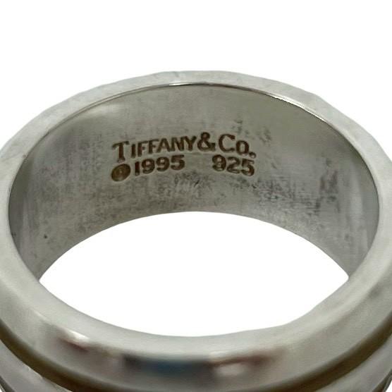 TIFFANY&Co.（ティファニー） 極 美品 グルーブド ダブルライン リング