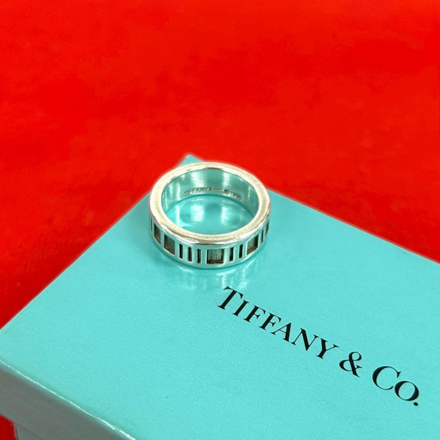 TIFFANY&Co.（ティファニー） 極 美品 希少品 アトラス ナロー リング