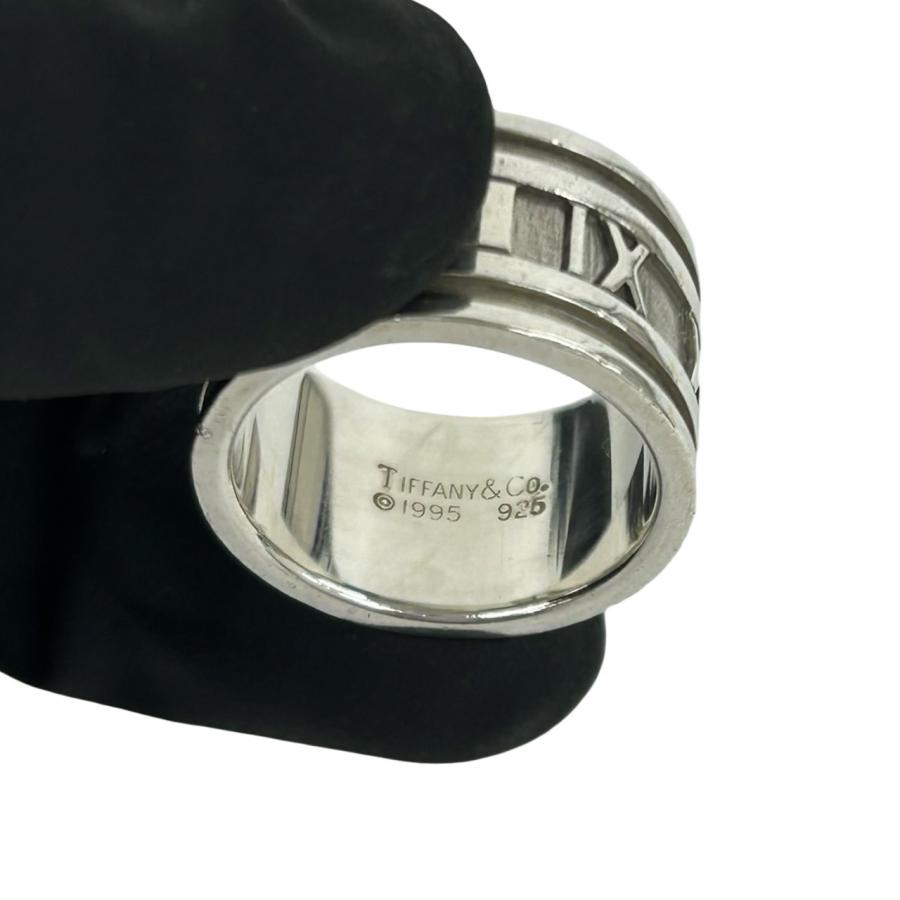 美品Tiffany & Co. アトラスワイドリング 21号小袋付き TIFFANY&Co.（ティファニー） 極 美品 保存箱 袋付 アトラス ワイド