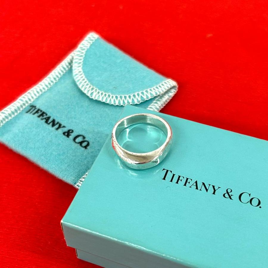 TIFFANY&Co.（ティファニー） 極 美品 保存箱 袋付 ナイフエッジ 