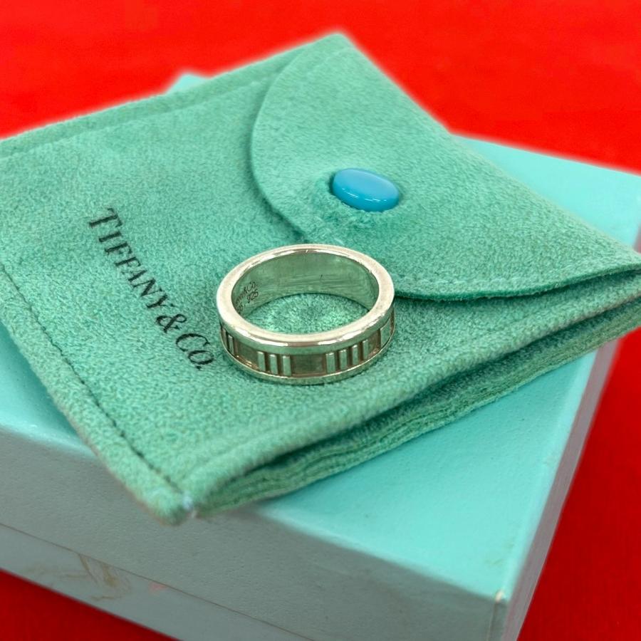 TIFFANY&Co.（ティファニー） 極 美品 箱 袋付き アトラス リング
