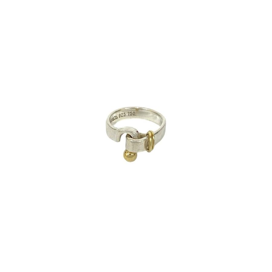 TIFFANY&Co.（ティファニー） 極 美品 コンビ リング フック＆アイ