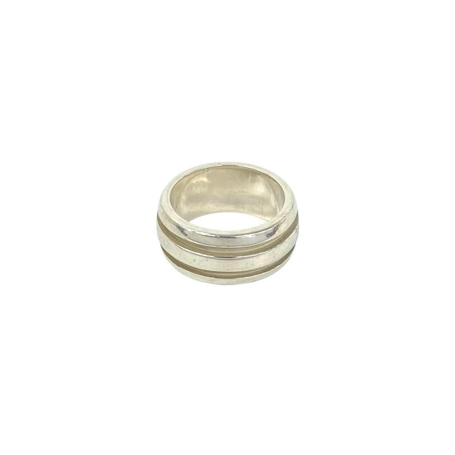 TIFFANY&Co.（ティファニー） 極 美品 グルーブド ダブルライン リング 
