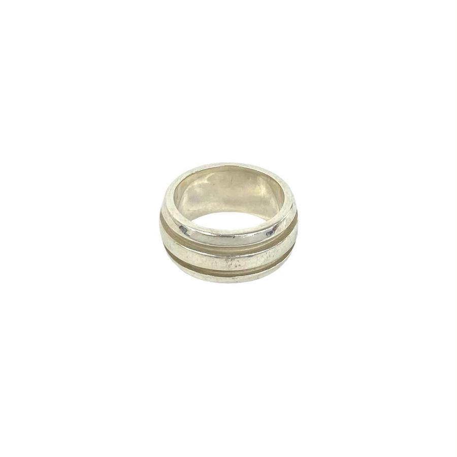 TIFFANY&Co.（ティファニー） 極 美品 グルーブド ダブルライン リング