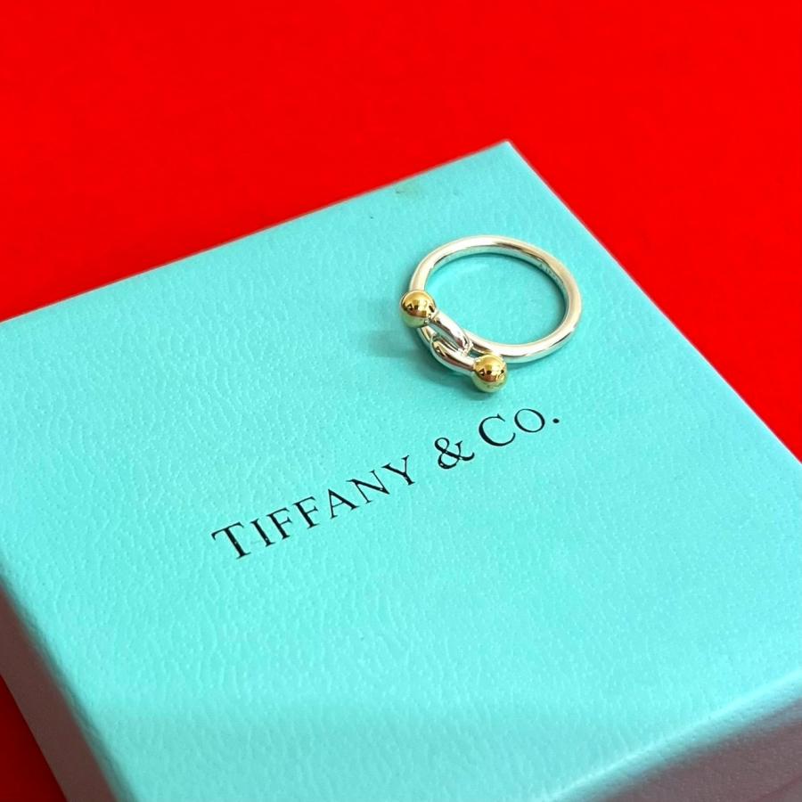 TIFFANY&Co.（ティファニー） 極 美品 フック&アイ ラブノット リング