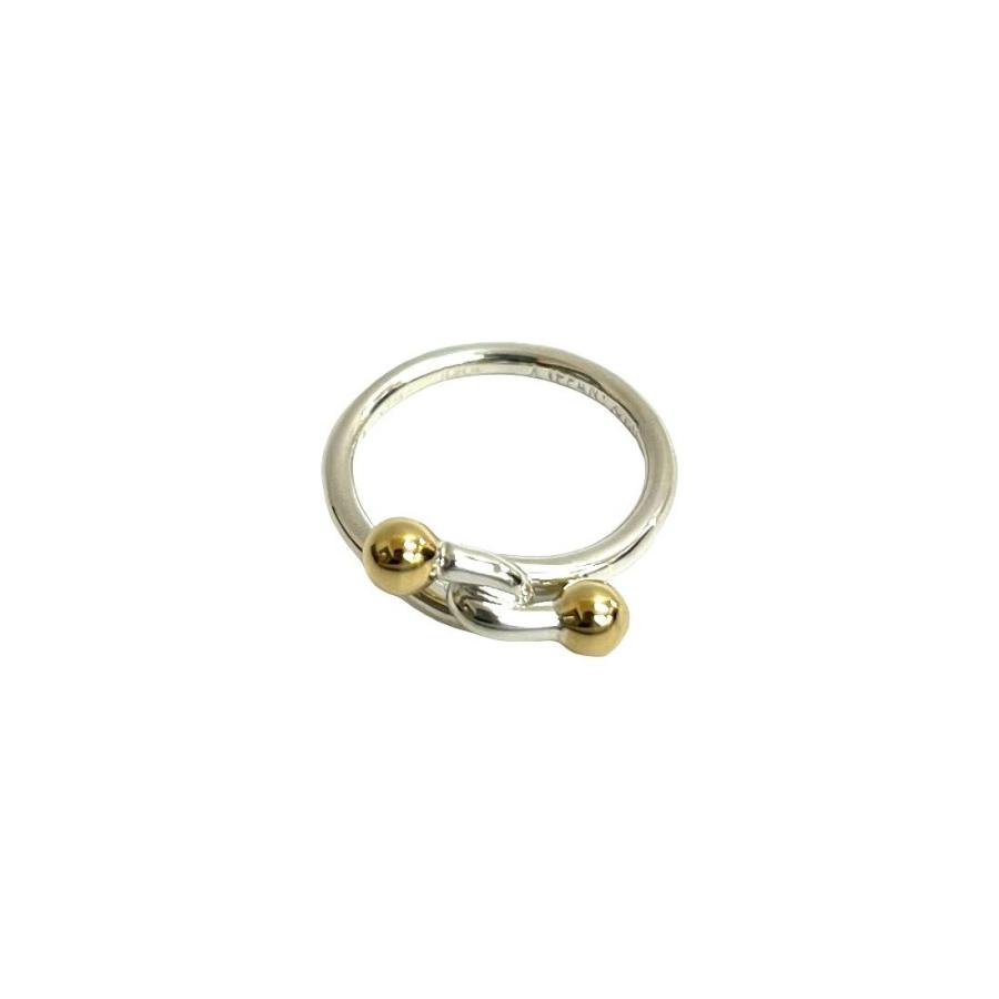 TIFFANY&Co.（ティファニー） 極 美品 フック&アイ ラブノット リング