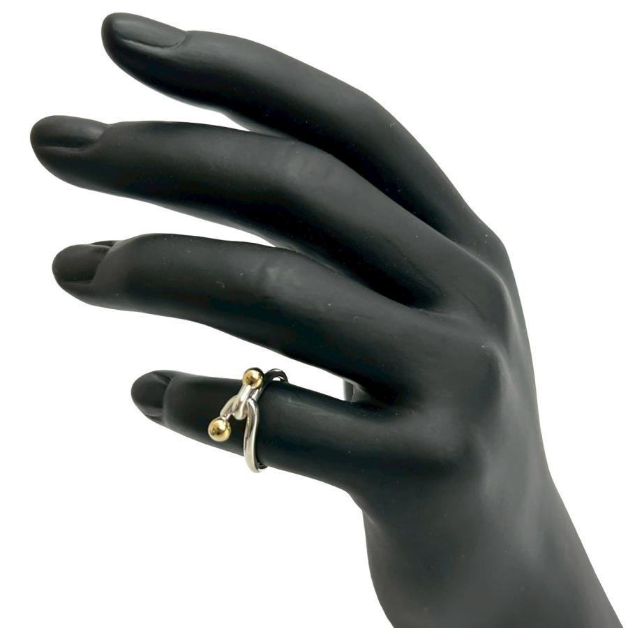 TIFFANY&Co.（ティファニー） 極 美品 フック&アイ ラブノット リング