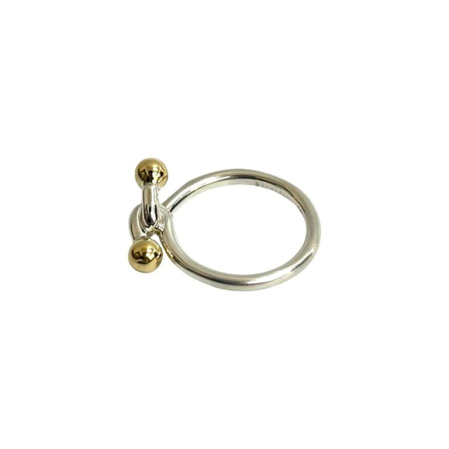 TIFFANY&Co.（ティファニー） 極 美品 フック&アイ ラブノット リング
