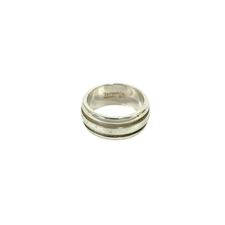 TIFFANY&Co.（ティファニー） 極 美品 グルーブド リング シルバー925 