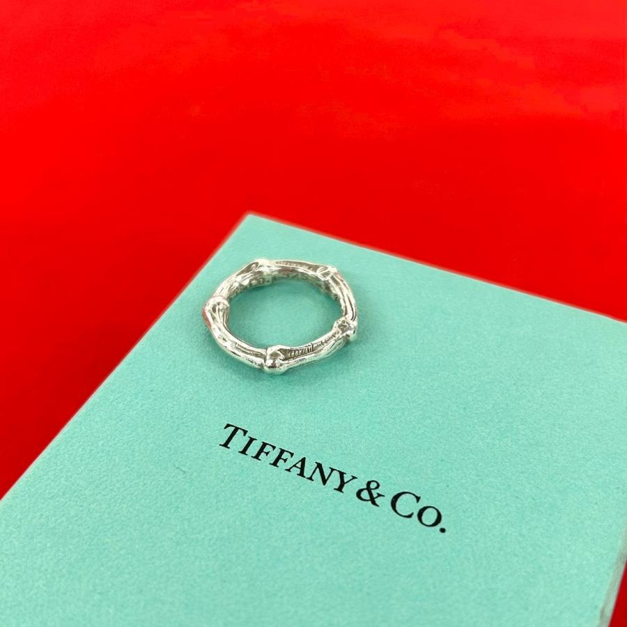 TIFFANY&Co. バンブーリング シルバー925 7号 TIFFANY&Co.（ティファニー） 極 美品 バンブー シルバー925 リング