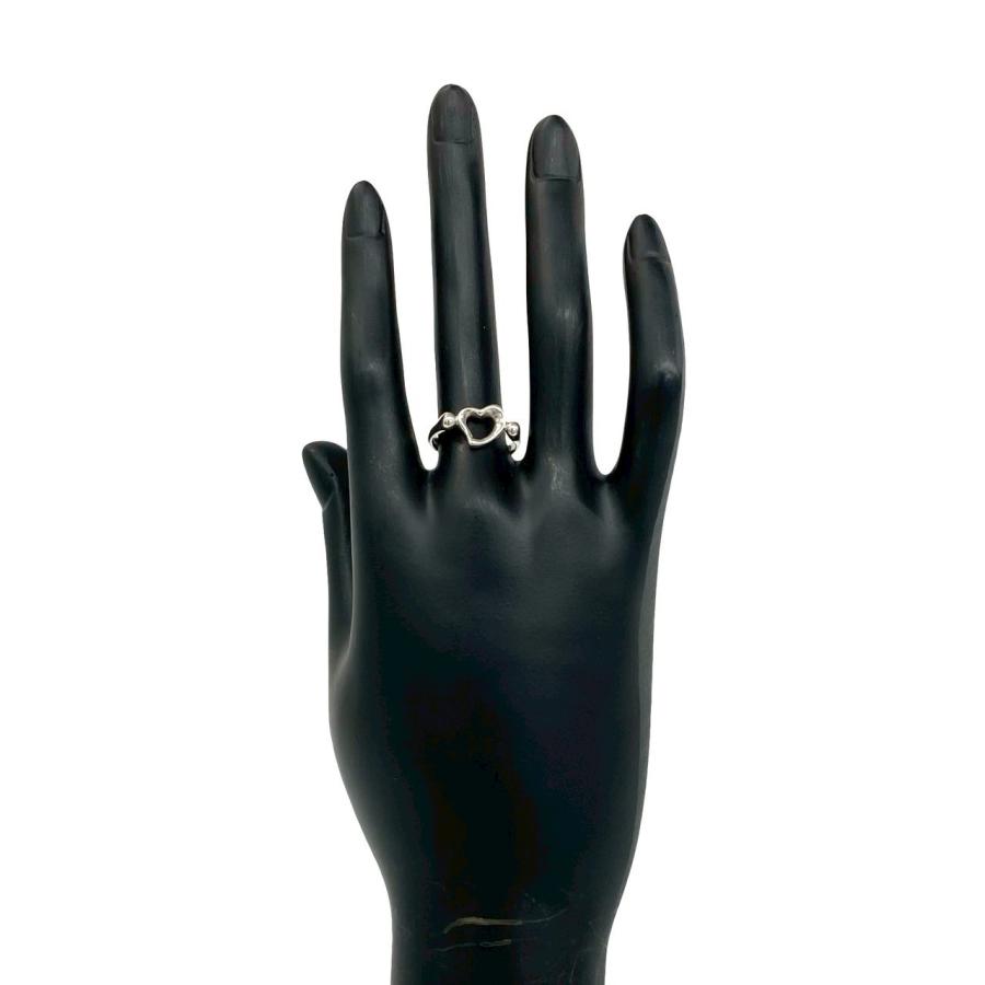 TIFFANY&Co.（ティファニー） 極 美品 袋付き オープン ハート リング