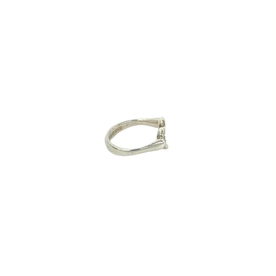 TIFFANY&Co.（ティファニー） 極 美品 袋付き オープン ハート リング 