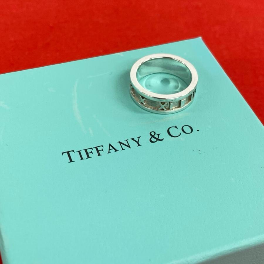極美品✨ ティファニー リング 指輪 アトラス AG925 #12 TIFFANY&Co.（ティファニー） 極 美品 アトラス リング シルバー925 8