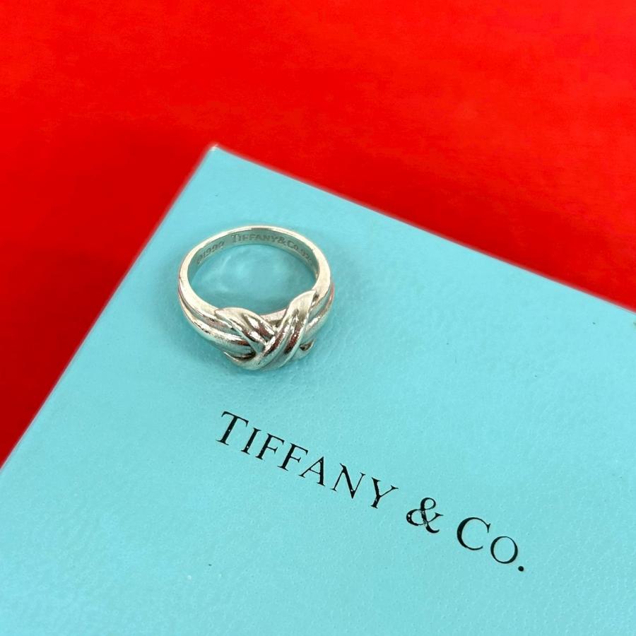 希少品　Tiffany & Co. ティファニー　シグネチャー リング s925 TIFFANY&Co.（ティファニー） 極 美品 希少品 シグネチャー リング 925