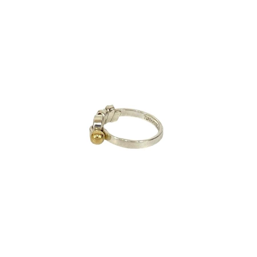 TIFFANY&Co.（ティファニー） 極 美品 フラットワイヤー リング フック