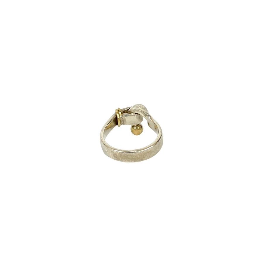 TIFFANY&Co.（ティファニー） 極 美品 フック＆アイ リング シルバー