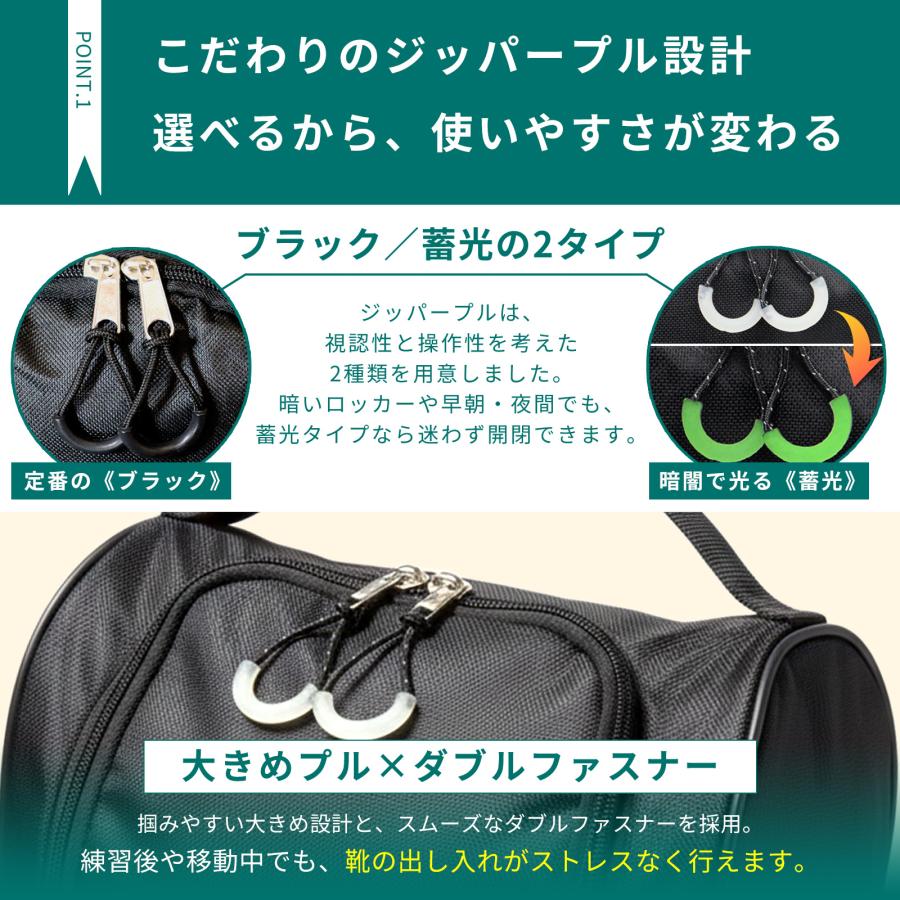 シューズケース シューズバッグ シューズ入れ 靴入れ スポーツ 収納 ブラック |  | 02