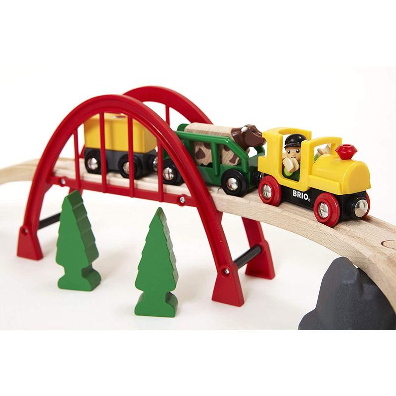 BRIO (ブリオ) WORLD 2019年クリスマス限定レールセット木製レール おもちゃ80000-130 ブリオ WORLD サイズ