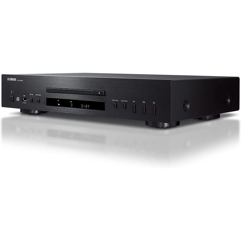 秋冬の主役◎ YAMAHA CDプレーヤー エントリーモデル ブラック CD-S303(B) 【3919805372】(21075円)