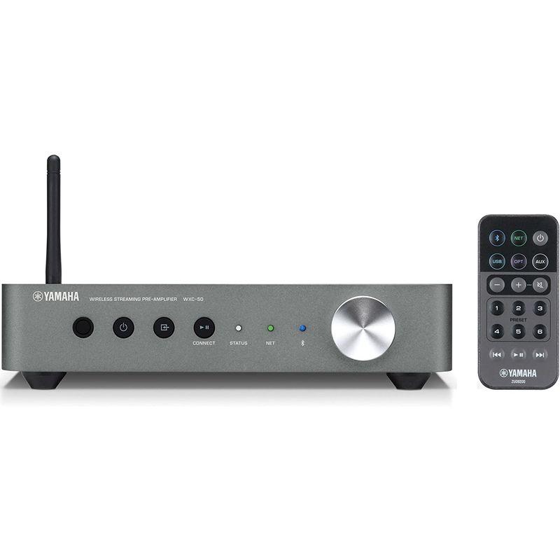 【値下げ】 ヤマハ ワイヤレスストリーミングアンプ Bluetooth MusicCast 対応 プリアンプ型 ダークシルバー WXC-50(SD) 【HOV1361727138】(48529円)