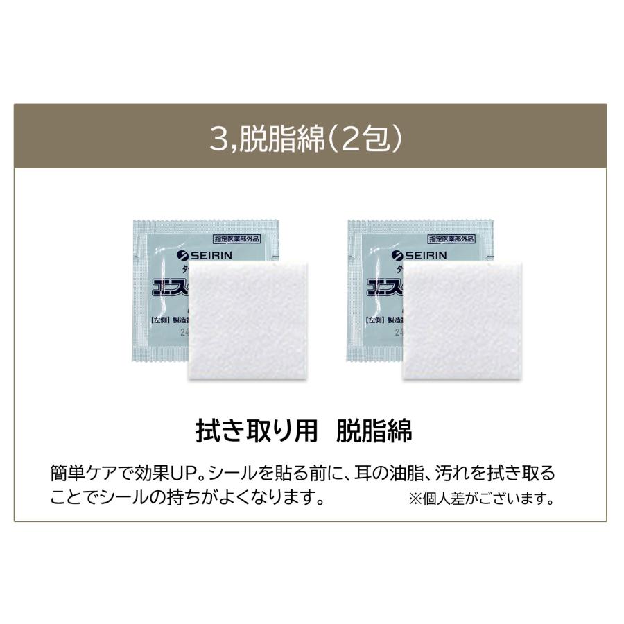 耳つぼ スターターキット 4点セット 初心者で安心解説図付 耳つぼ