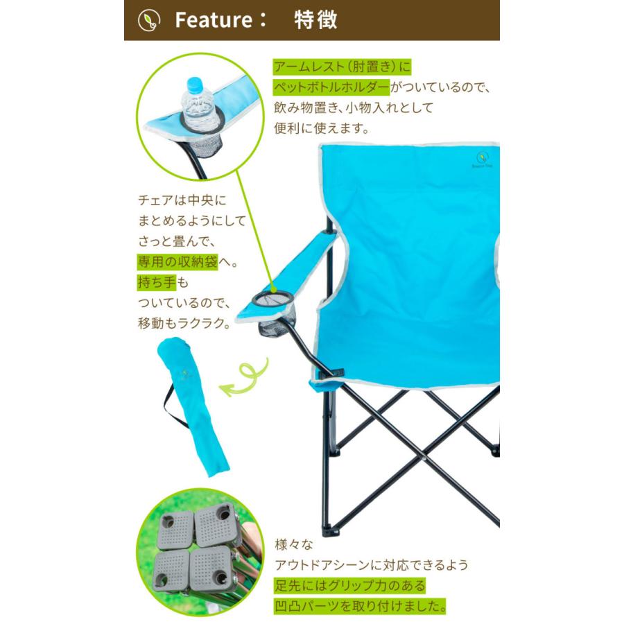 REI アウトドアチェア 青 収納バッグ付き REI アウトドアチェア 青 収納バッグ付き REI アウトドアチェア