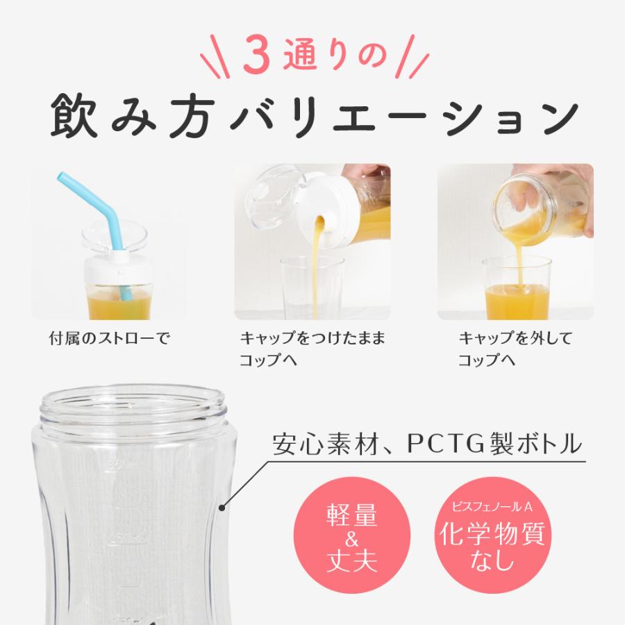 【新品】コードレススロージューサー　充電式　ホワイト detail_h26-ws17_1_bk_grande.