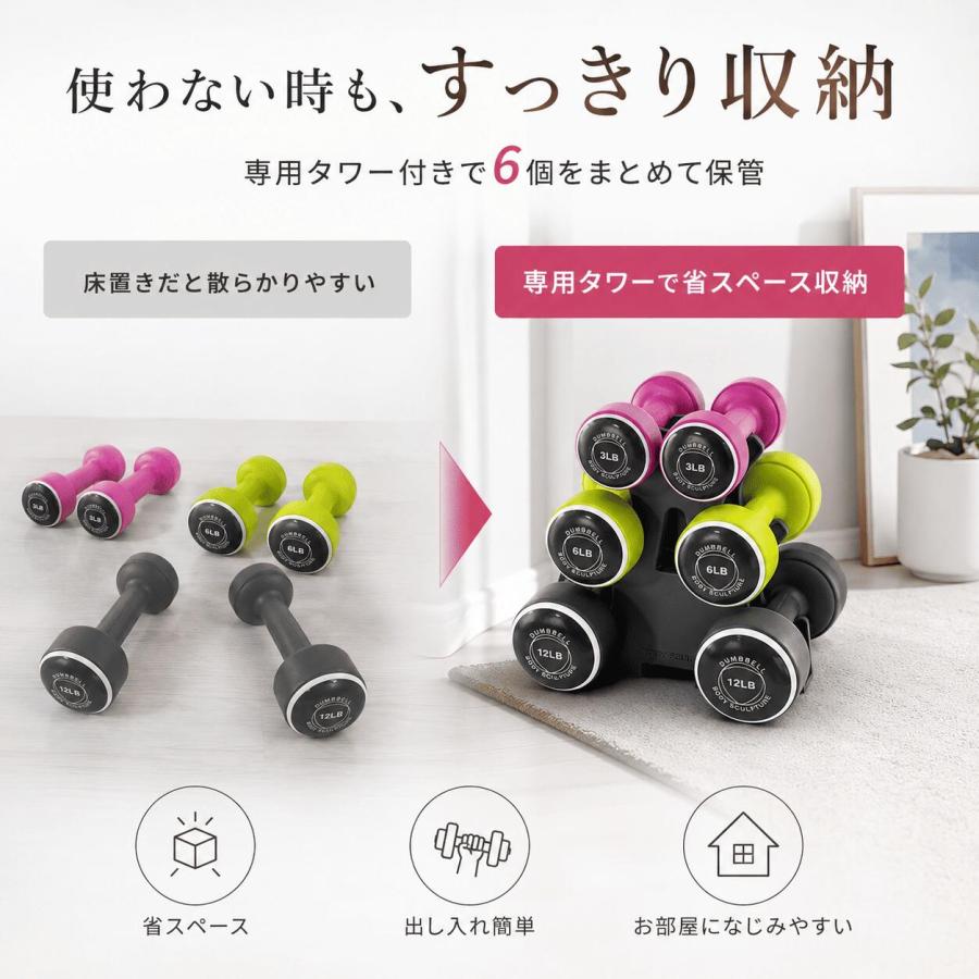 BODY SCULPTURE（ボディスカルプチャー） スマートダンベルタワー