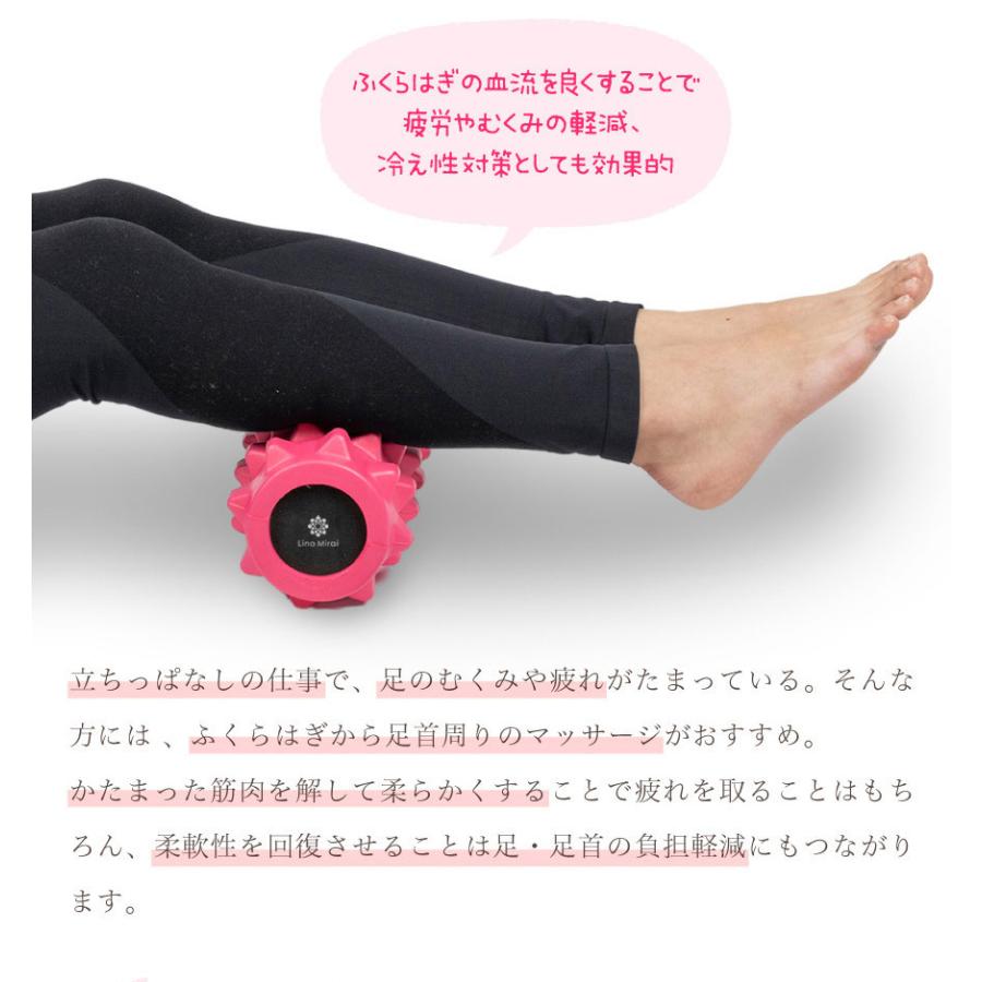 フォームローラー コンパクト 抗菌仕様 筋膜リリース ヨガポール ストレッチ ローラー ポール YOGA POLE｜linomirai-2｜14