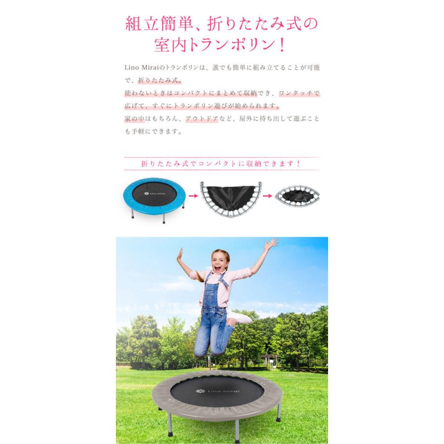Lino Mirai（リノミライ） トランポリン マット セット 折りたたみ