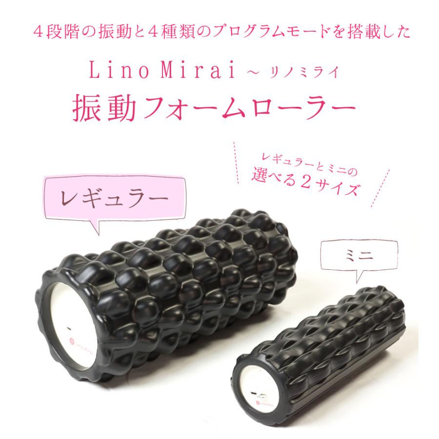 Lino Mirai（リノミライ） 振動フォームローラー マッサージローラー