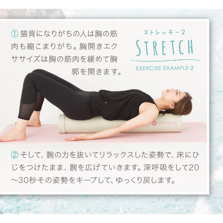 Lino Mirai（リノミライ） ヨガポール ストレッチ用ポール ロング