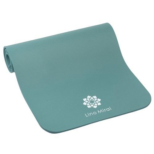 Lino Mirai（リノミライ） ヨガマット 10mm 厚手 収納ケース付き