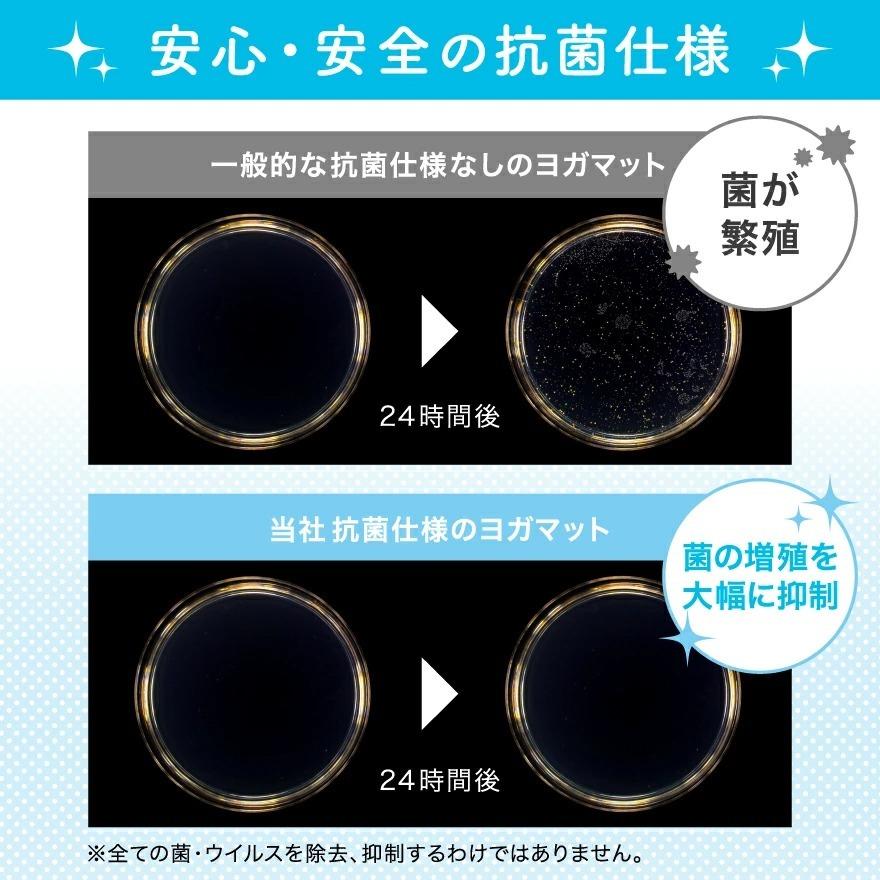 Lino Mirai ヨガマット 8mm 収納ケース付き トレーニングマット