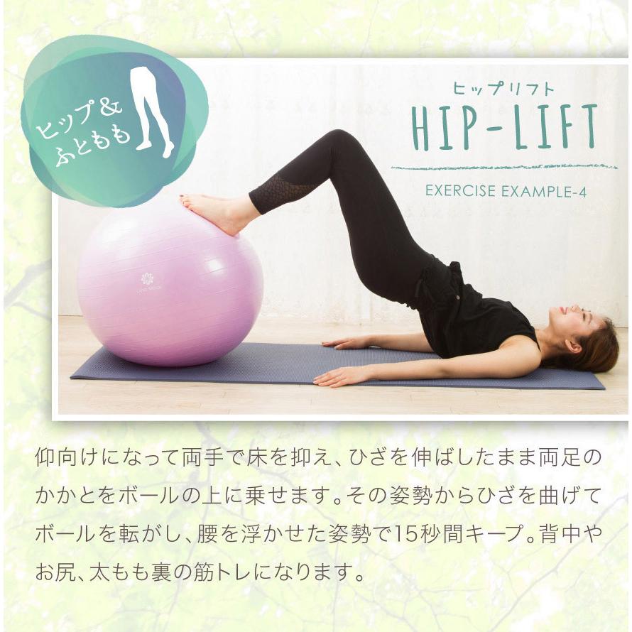 フィットネスボール 55cm 抗菌仕様 バランスボール ヨガボール ジムボール ダイエット 骨盤補正 トレーニング 体幹 エクササイズ ヨガ フィットネス Lms91nh029 Linomirai 2 通販 Yahoo ショッピング