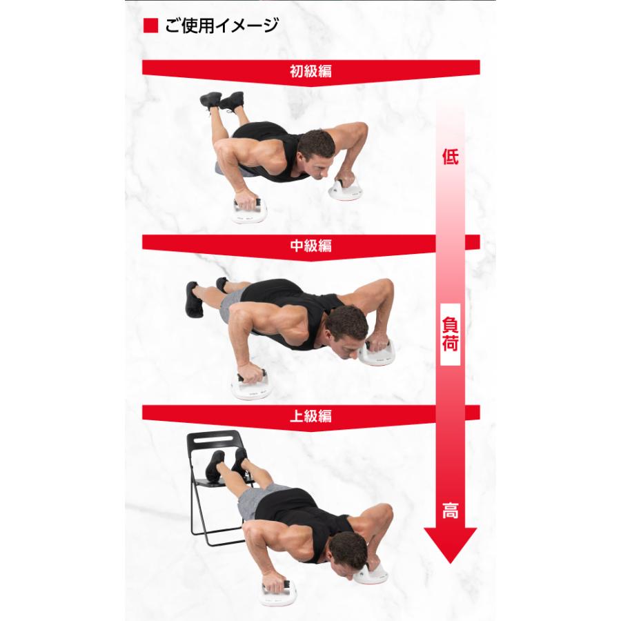 Mad Bull（マッドブル） プッシュアップバー 回転式 腕立て伏せ 筋肉