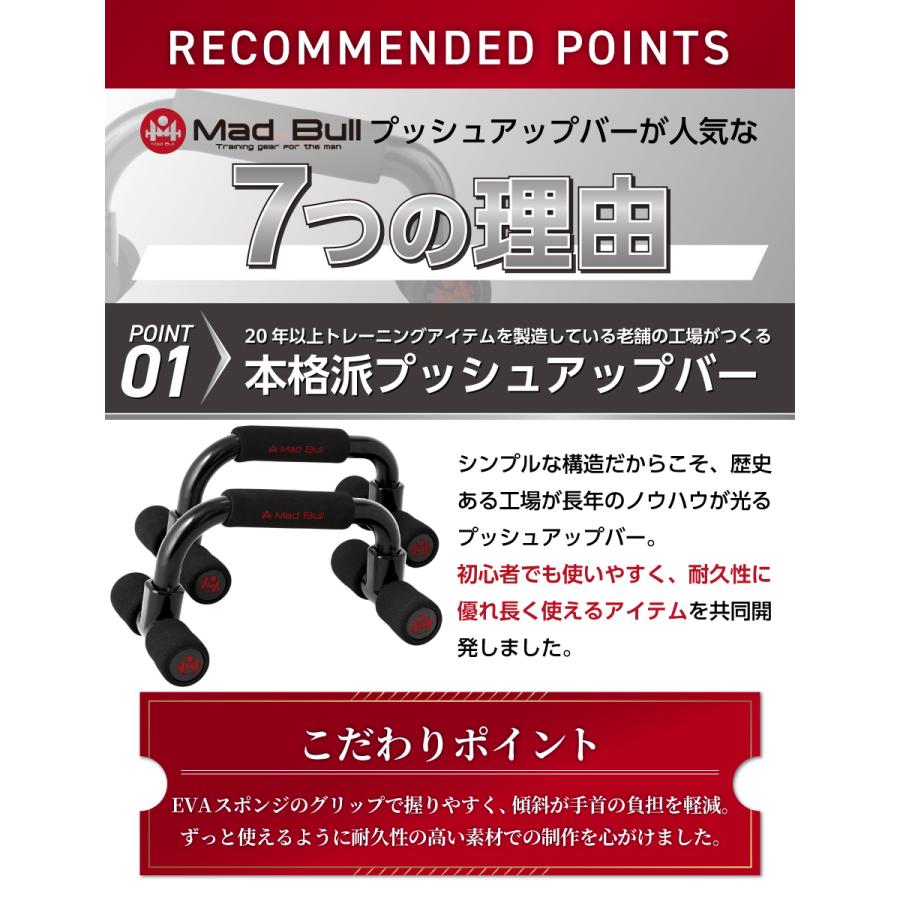 筋トレセット ダンベル（15kg×2個）アブローラー、プッシュアップバー、フィットネスマット Mad Bull（マッドブル） 腹筋ローラー プッシュアップバー 2点 セット